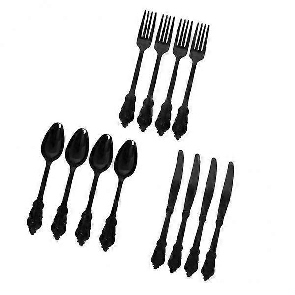 2-9pcs Disposable Cutlery Plastic Forks Spoons Party Decor Silverware