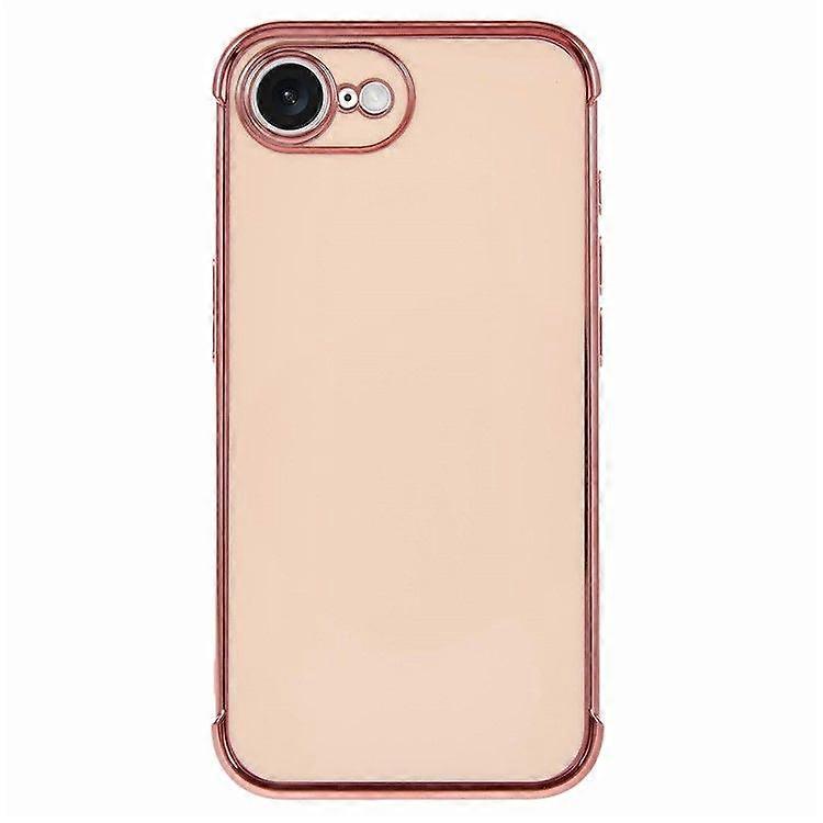 Electroplated Frame TPU Soft Phone Cover For iPhone 16e Case