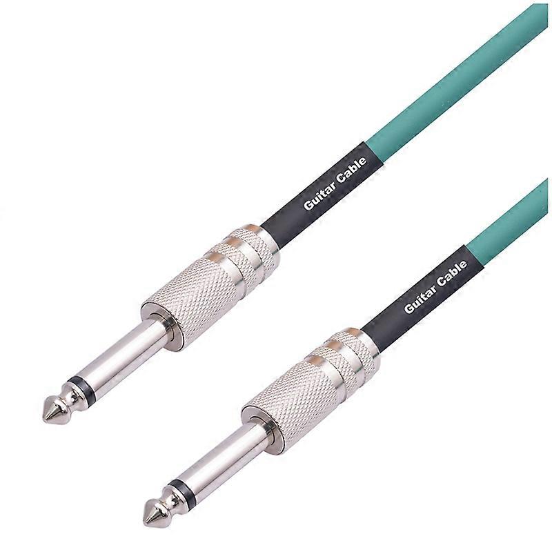 Guitar Instrument Cable 6.35mm for Guitar Bass Drum Device, 10 Meter