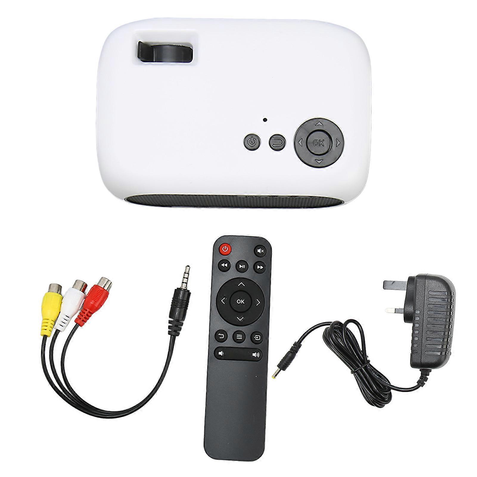 M24 Mini Portable Projector Multifunction 360 Degree Surround Sound Home Theater Video Projector