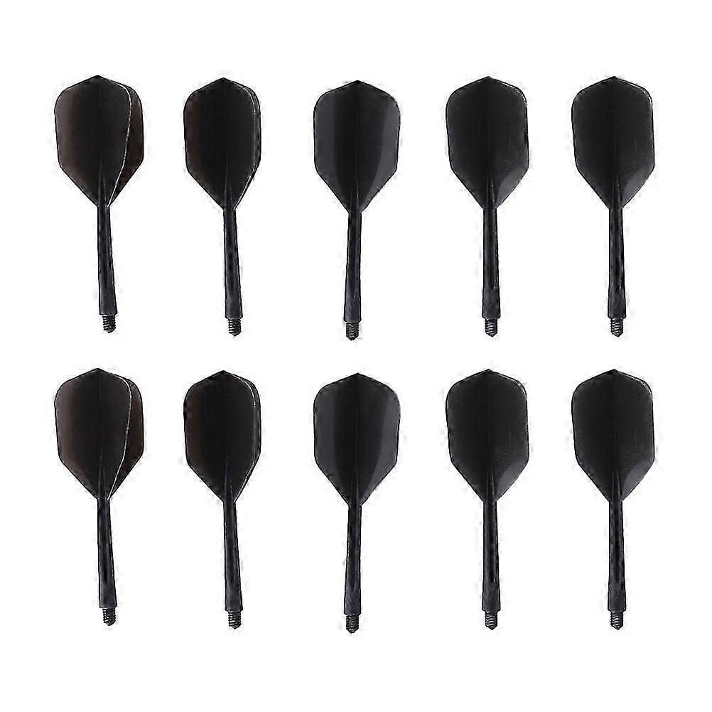 10 Pcs Professional Dart Flights and Shafts Dart Accessory Integrated Dart Shaft