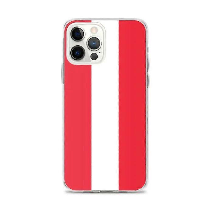 Case - PIXELFORMA - iPhone 12 Pro Max - Austria Flag - Flexible - Shockproof