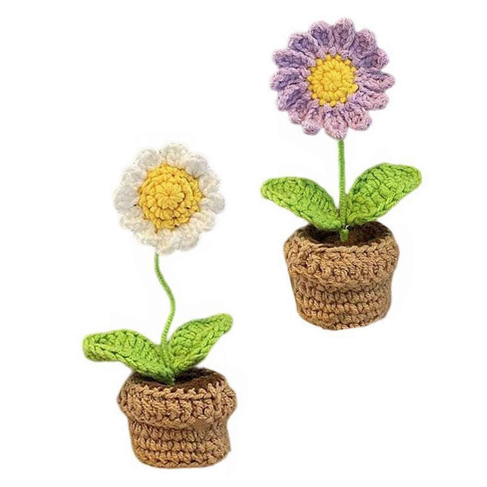 2-teiliges handgemachtes Häkelnadel-Set für Anfänger für Erwachsene und