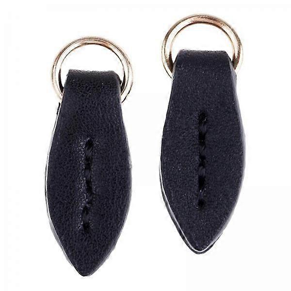 6x Leaf Shape Zipper Pull Tabs Zip Pullers Durable Zipper Heads Zipper Pull