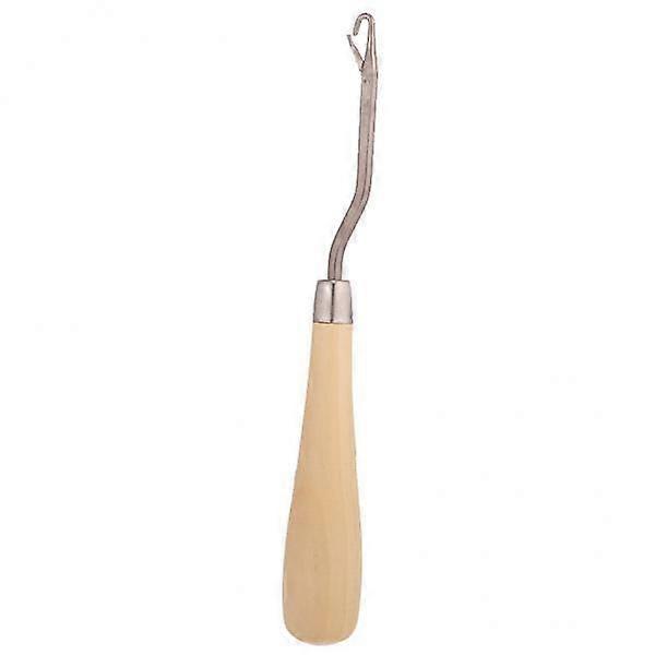 4-20pack crochet crochet verrou serrure micro cheveux barbu aiguille tapis fabrication en bois