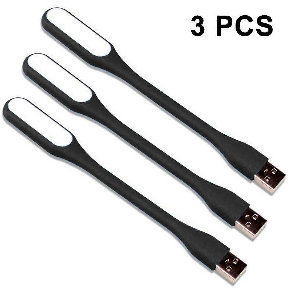 3 Pack Mini Usb Led Light Usb Light For Laptop Flexible Keyboard Reading Light Usb Powered Led Light Portable Usb Laptop Light
