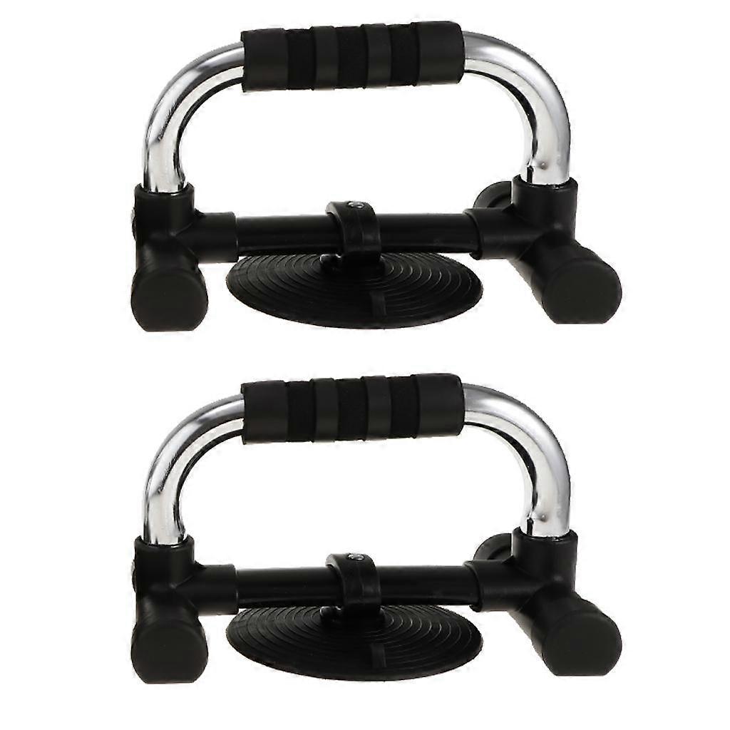 1 Pair Exerciser Home Workout Sit-Up Bars Stands Handle Chest & Muscle Training