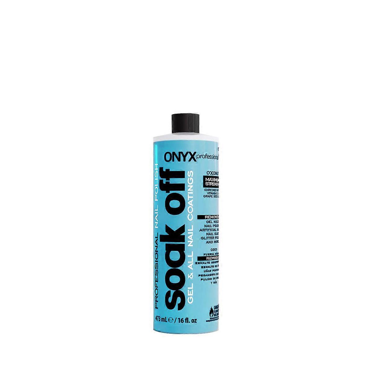 Onyx Brands Soak Off Nail Polish Remover - 16 Fl Oz