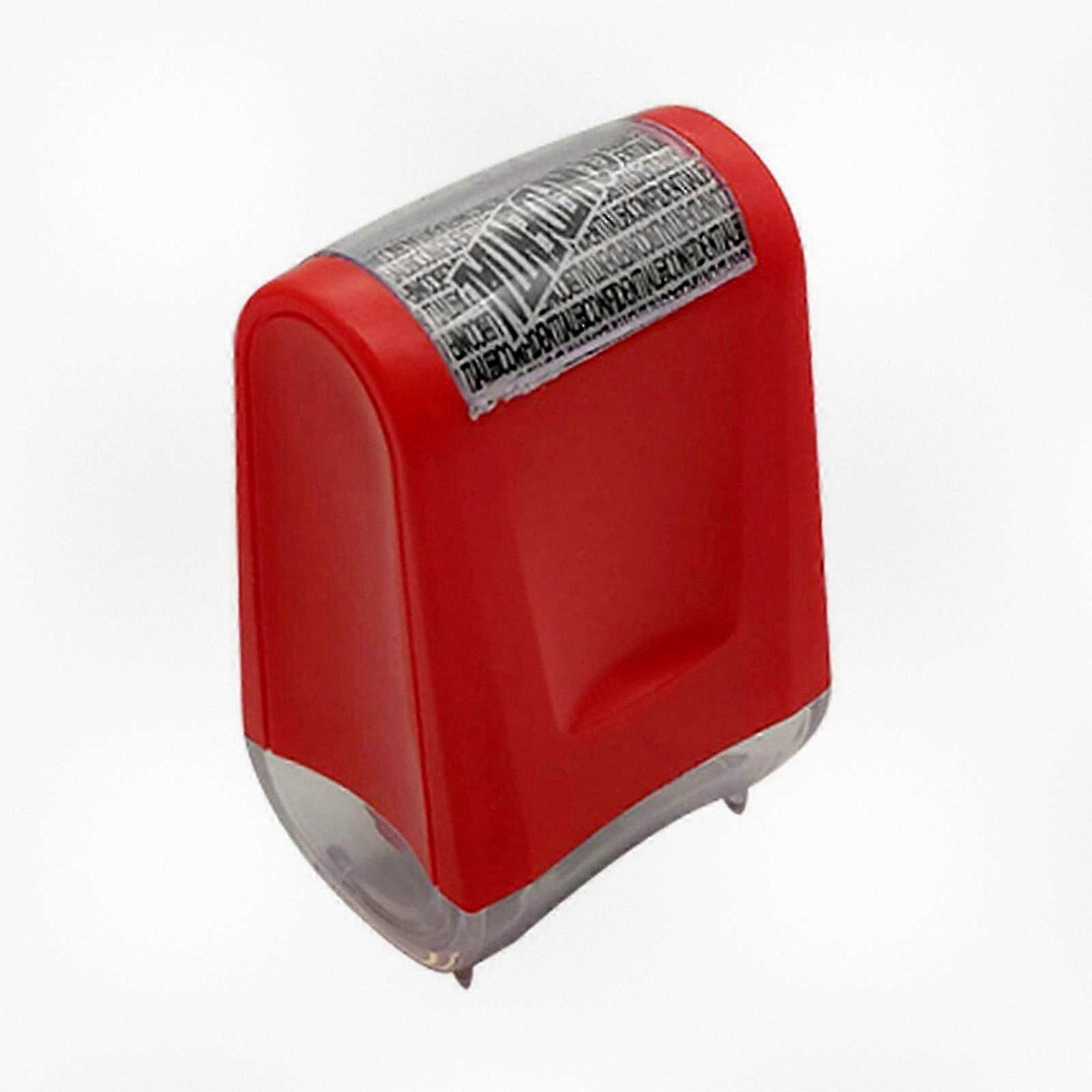 Identity Theft Protection Roller Stamp for Safeguarding Your Personal Privacy and Confidential Information
