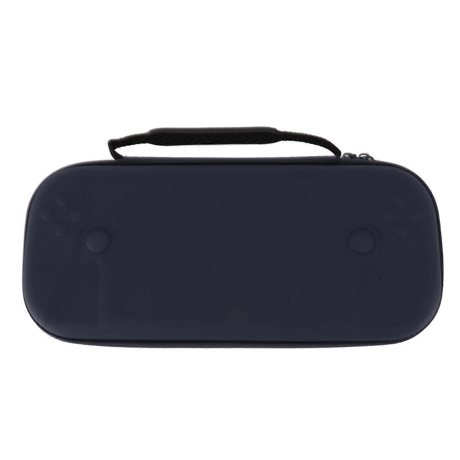 Game Remote Player Case with Compartment Mesh Bag Double Zipper Water Resistant Anti Scratch Game Remote Player Carrying Case for Portal Accessory Bl