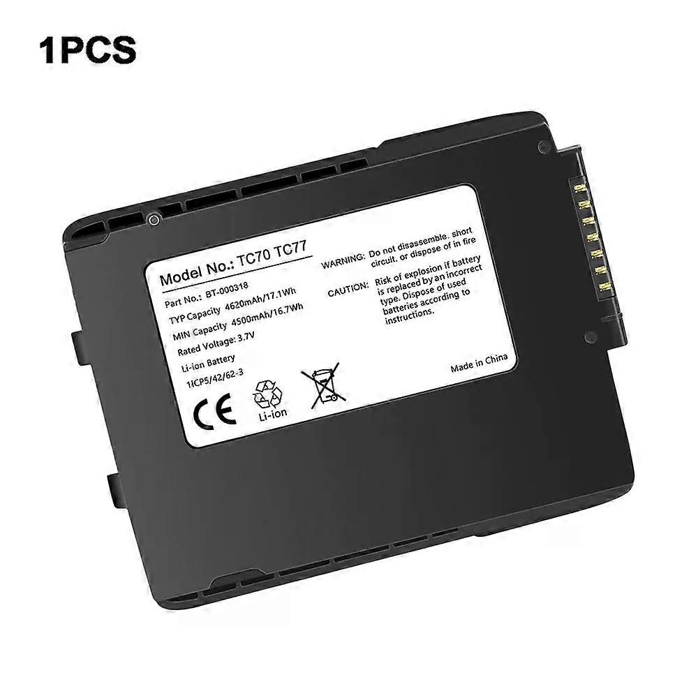 con 4620mAh TC70 Battery Replace for Zebra Symbol TC77 BT-000318 TC75 TC70X BTRY-TC7X-46MA2 82-171249-01 82-171249-02 TC72 TC75GK