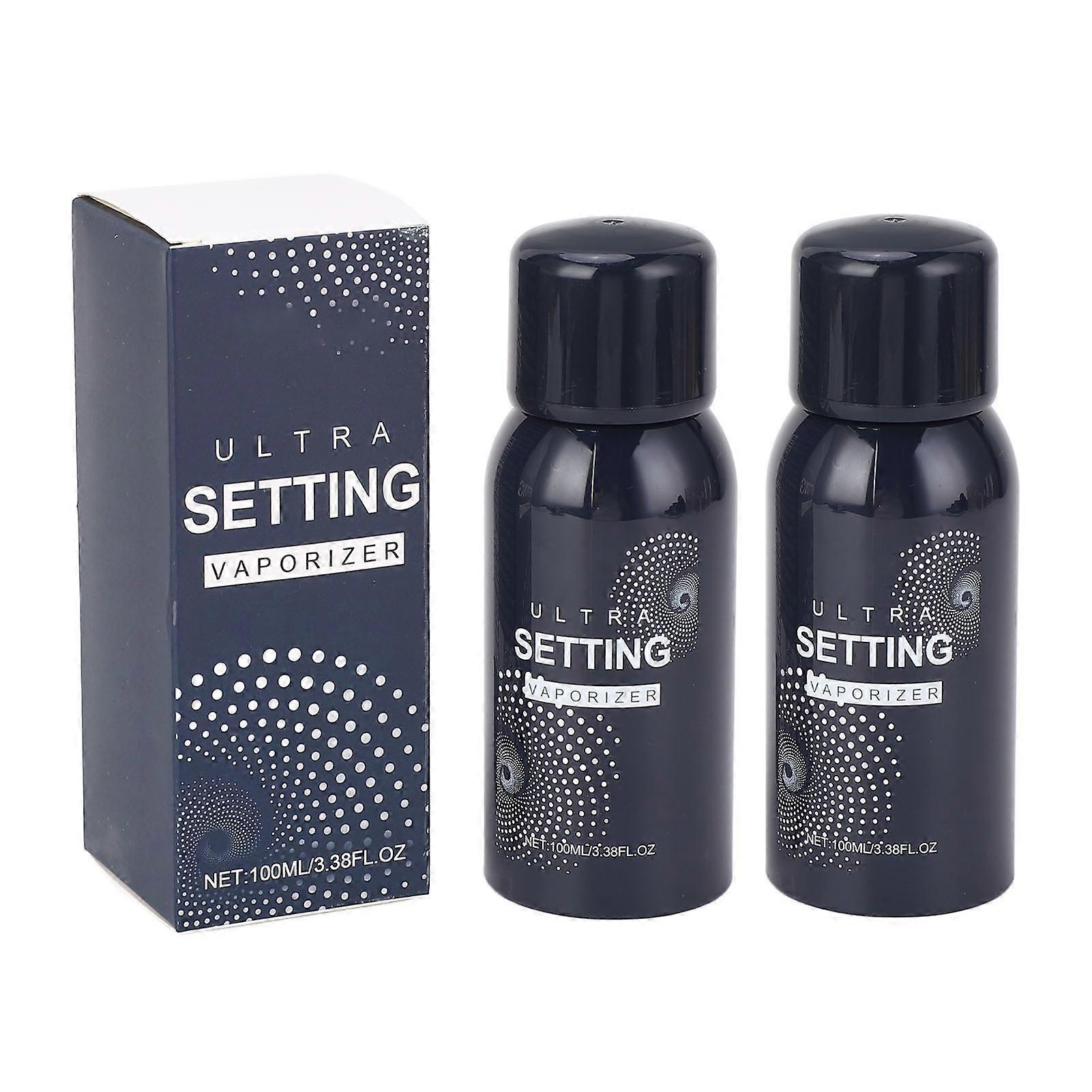 2pcs Hydrating Makeup Spray Setting Mist Vitamin E Long Lasting Waterproof Oil Control Face Finishing Spray 100ml