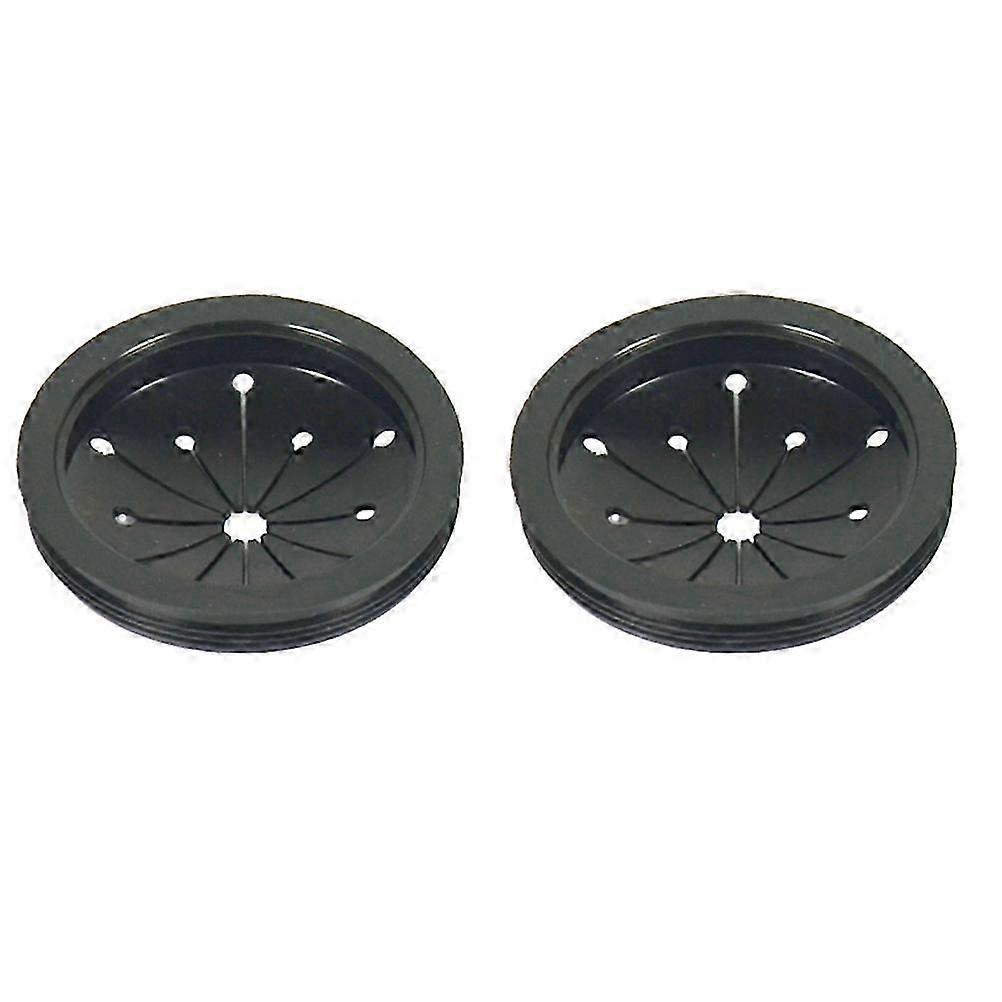 2 Pcs Black Sink Sink Drain Plug Drain Plugs Guards Sink Baffle Rubber Guard Food Waste Disposer Gua