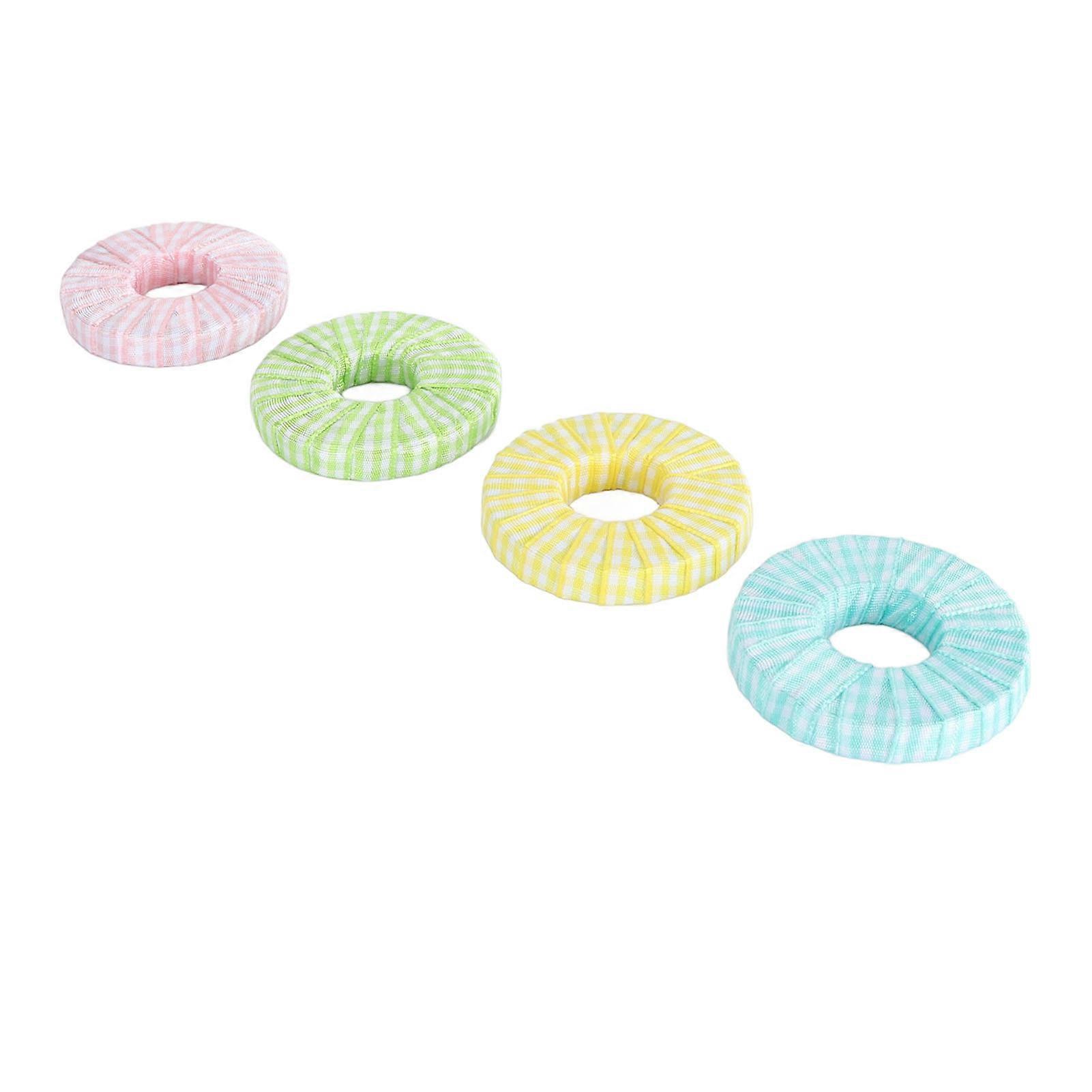 4PCS Pattern Weights Round Cloth Fabric Weight Set for Sewing Cutting Crafting Quilting Projects