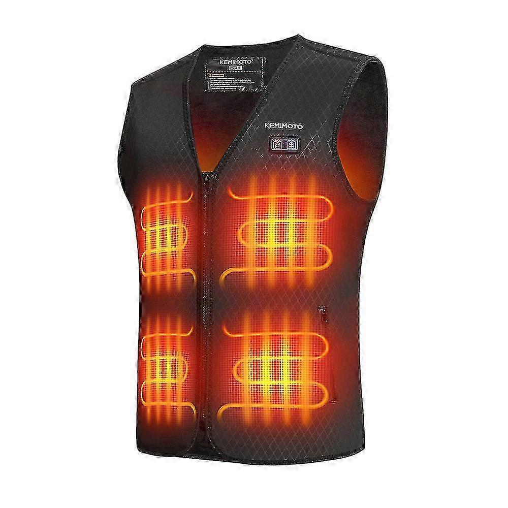 8 Isıtma Bölgeli Erkekler İçin Isıtmalı Yelek USB Elektrikli Isıtma Yeleği Kayak Balıkçılık Açık Hava için