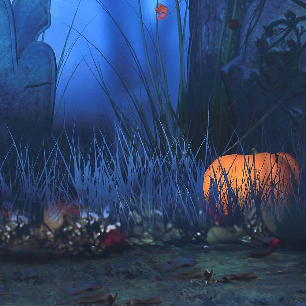 1.5x2m Halloween Digital Print Photography Backdrop Pumpkin Bat