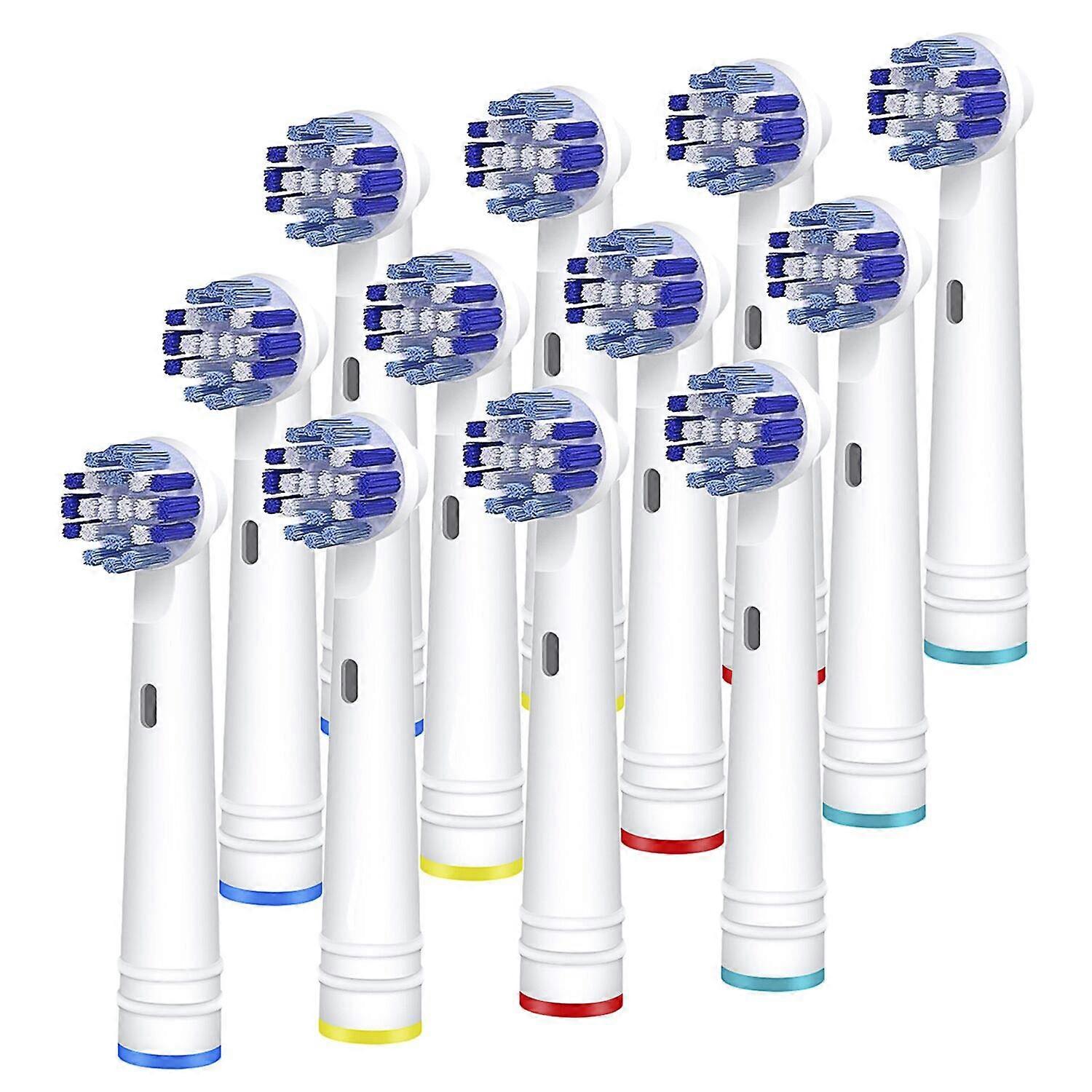 Replacement toothbrush heads compatible with Oral B