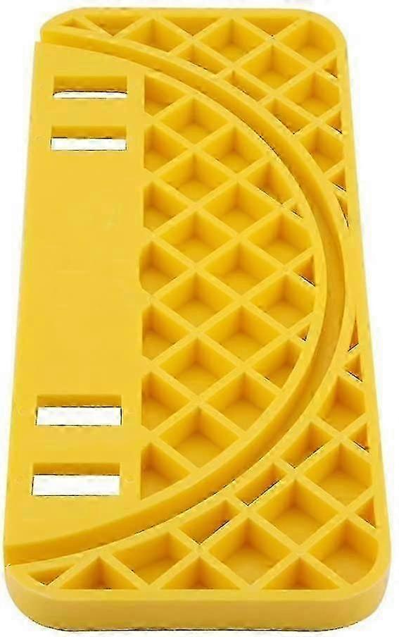 Beekeeping Scraper Tool - Flat Honey Bucket Nest Shelf for Beekeepers in Yellow Color