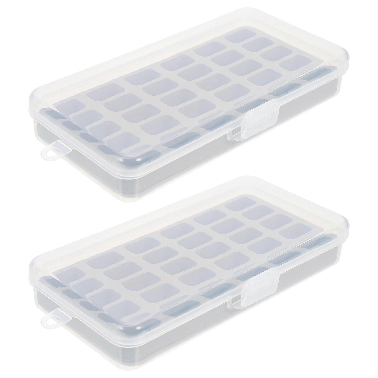 Lightweight Bobbin Box with Transparent Design, Enhancing Sewing Efficiency