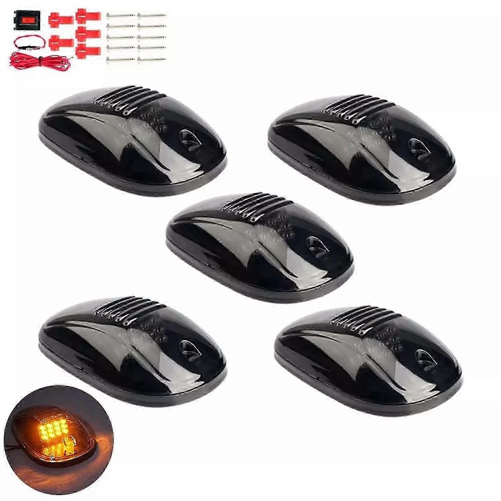 Cab Marker Roof Mouse Light RAM Lamp for Pickup Truck Roof Mouse Light Suitable for SUVs ATVs UTVs