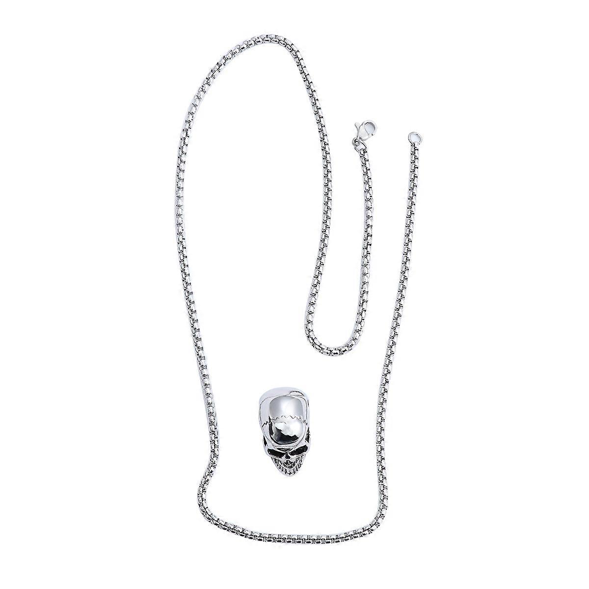 Stylish Skull Themed Necklaces Ideal for Dancing and Carnivals