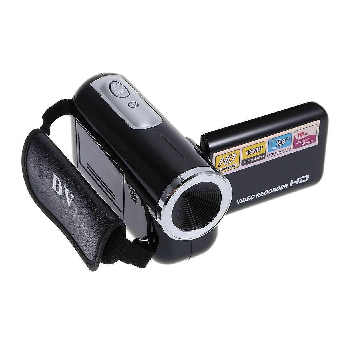 On dirait que vous faites référence à un **mini caméscope numérique ou caméra vidéo portable de style vintage** avec des spécifications telles que :

**Écran de 2,0 pouces**
 **16