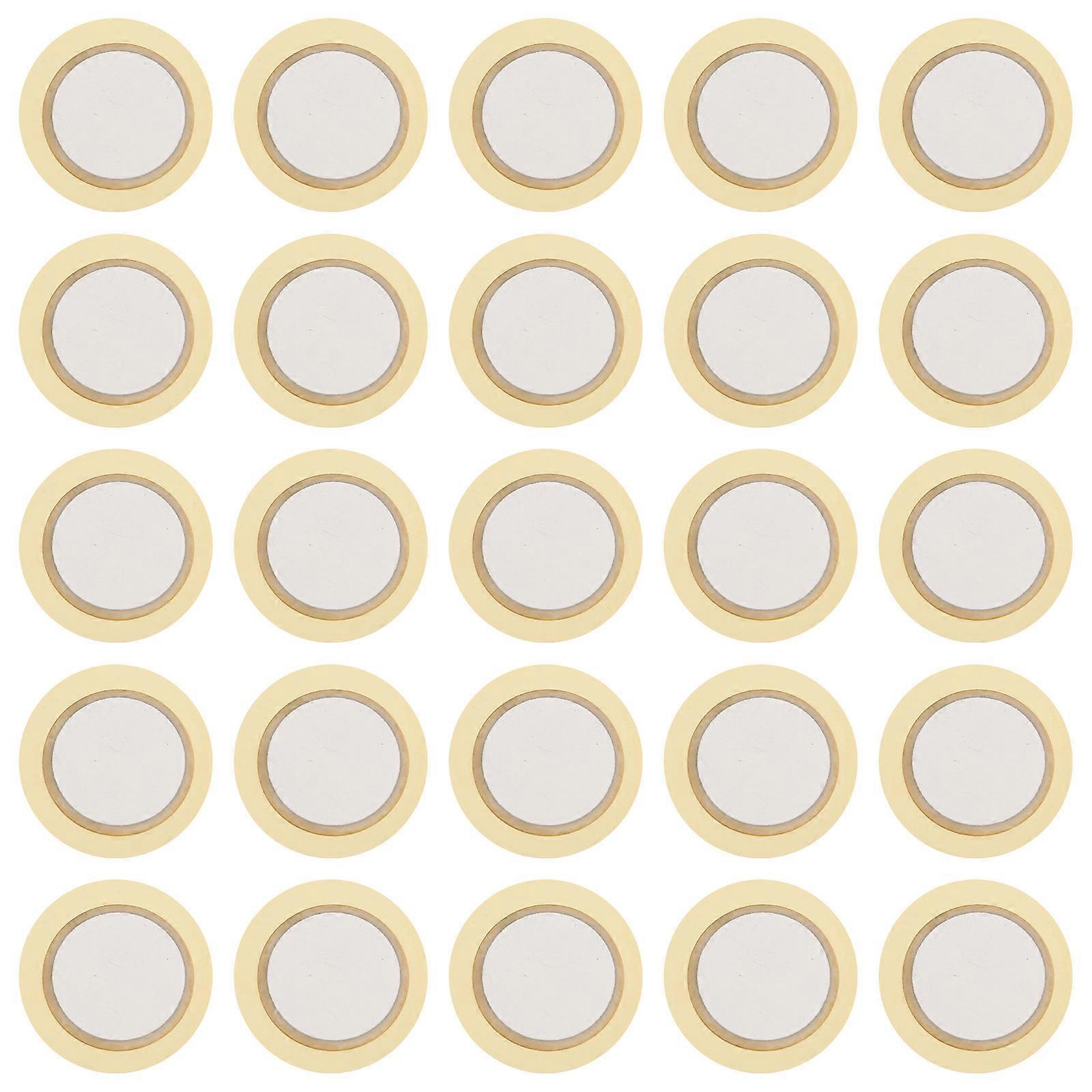 50pcs Piezoelectric Ceramic Discs Copper Transducer Pickup for Electronic Drum Triggers, Buzzers & Instrument Sound Detection