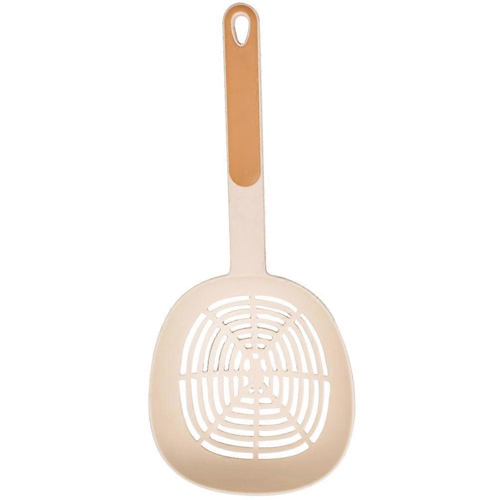 Kitchen Spoons Slotted Spoon For Cooking Ergonomic Design Oil Filtering PP Home Users 35.5X15.5X3CM 1Pack