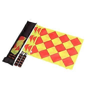Referee Flags for Professional Use with Ergonomic Handle, Lightweight and Weather Resistant