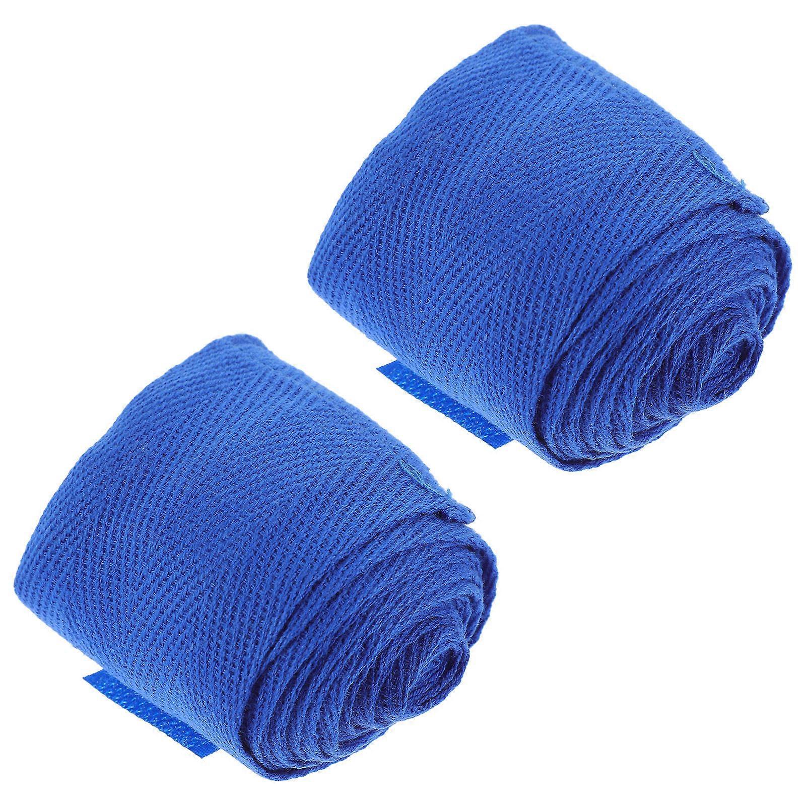 Handwraps For Boxing Sports Use Durable Breathable Cotton Sweat Absorbing 2 Rolls
