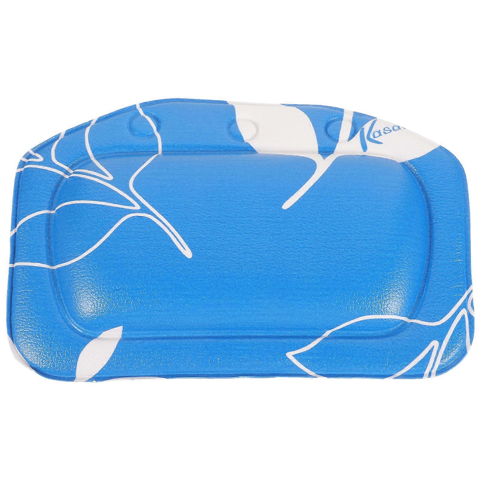 Bathroom Bath Pillow with Suction Cups Soft Foam Neck Back Support Comfortable Bath Cushion for Relaxing Spa Experience in Bathtubs