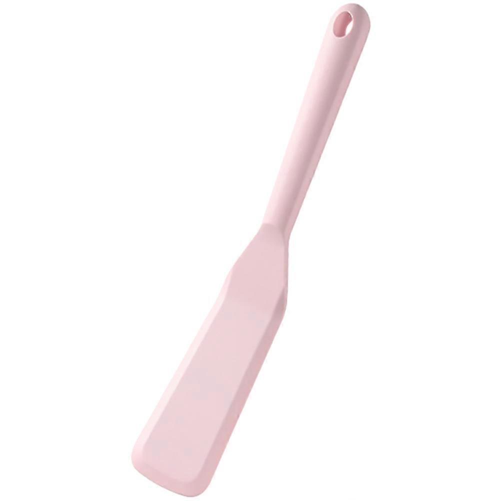 Versatile Kitchen Spatula Wide Silicone Spatula Turner Non-stick Scratch-resistant Mini Style Pink 25.50X5.00X5.00CM 1Pack