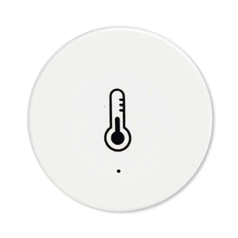 HS06 Tuya Zigbee Round Temperature Humidity Sensor Smart Home Indoor Thermometer Detector
