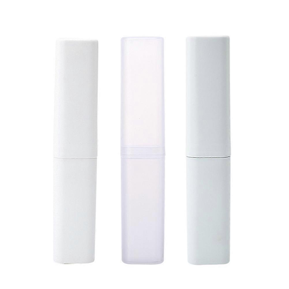 Toothbrush Storage Case Portable Travel Friendly Prevent Brush Deformation Gray 3Pcs