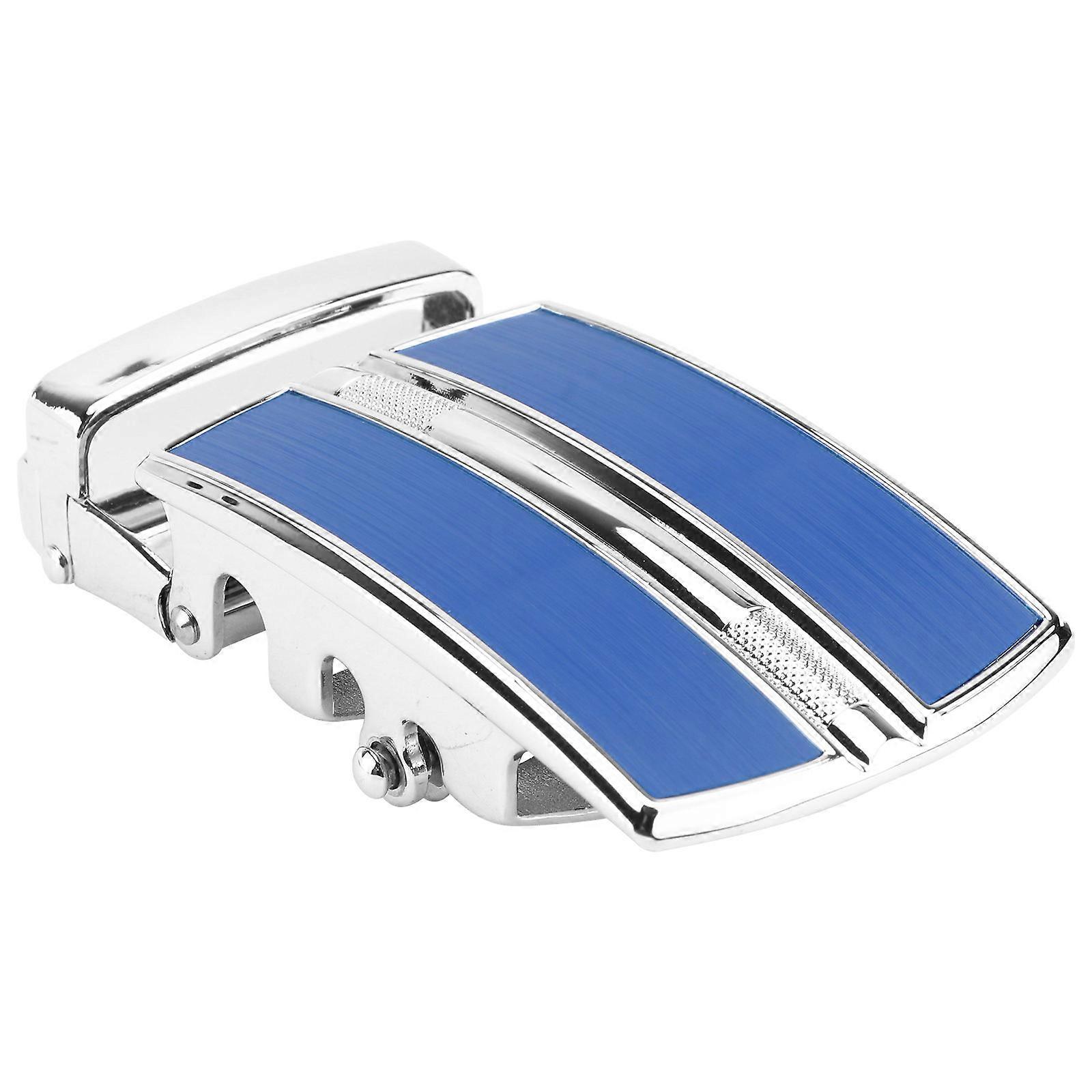 Mens Belt with Buckle Rectangular Easy to Assemble and Disassemble Businessmen 8.5x4cm 1Pcs