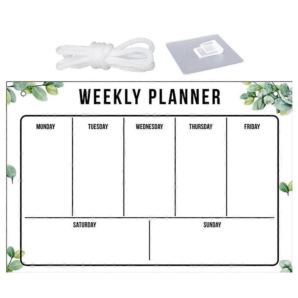 1 Set Acrylic Memo Board Transparent Acrylic Board Message Note Board for Home School