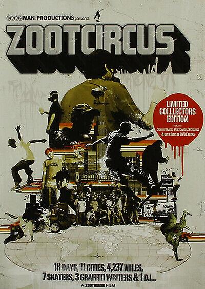 Zoot Circus DVD Dan Cates cert E - Region 1