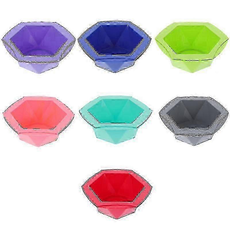 7pcs bols à mélanger de couleur de cheveux