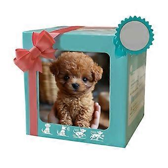 Electric Robotic Plush Puppy Toy With Life Like Movement and Realistic Barking For Children and Adult Collectible Toy  White