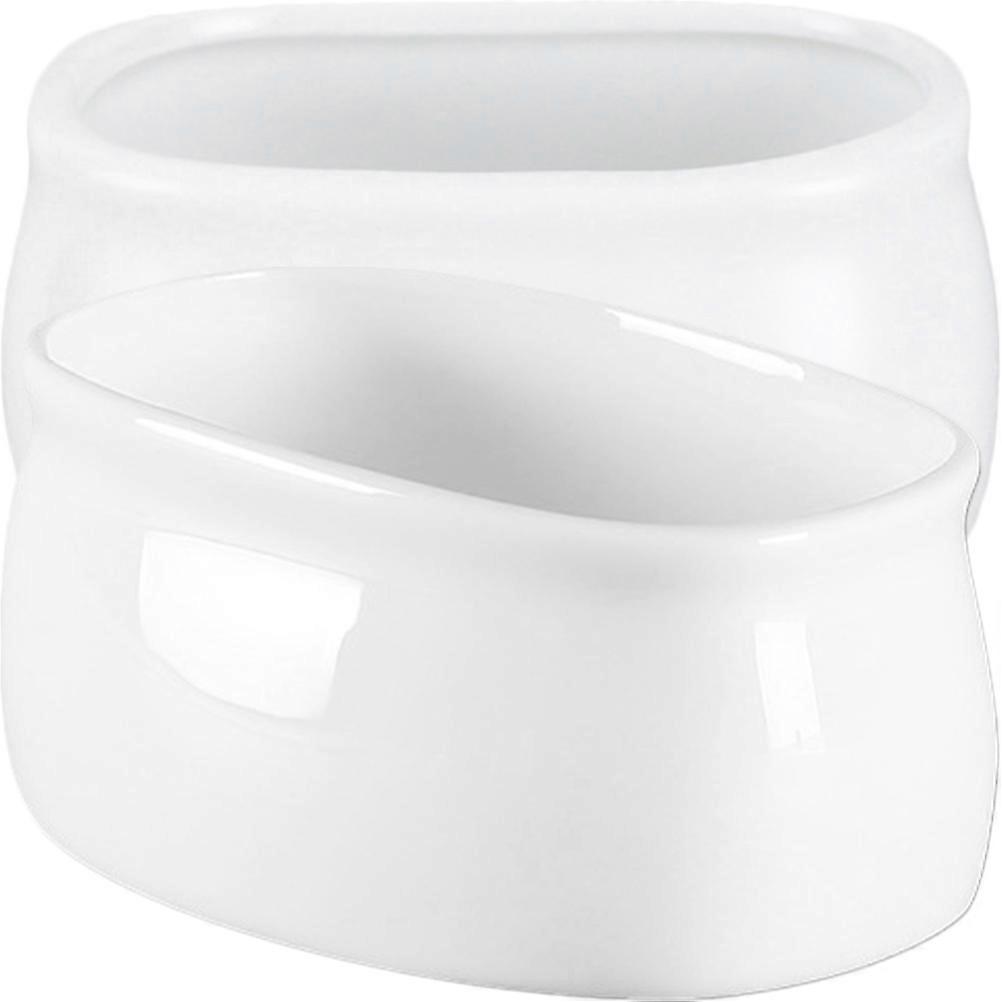 Cute Sugar Container Ceramic Cube Sugar Jars Friends Use 10X5X5CM Practical Use 2Pcs