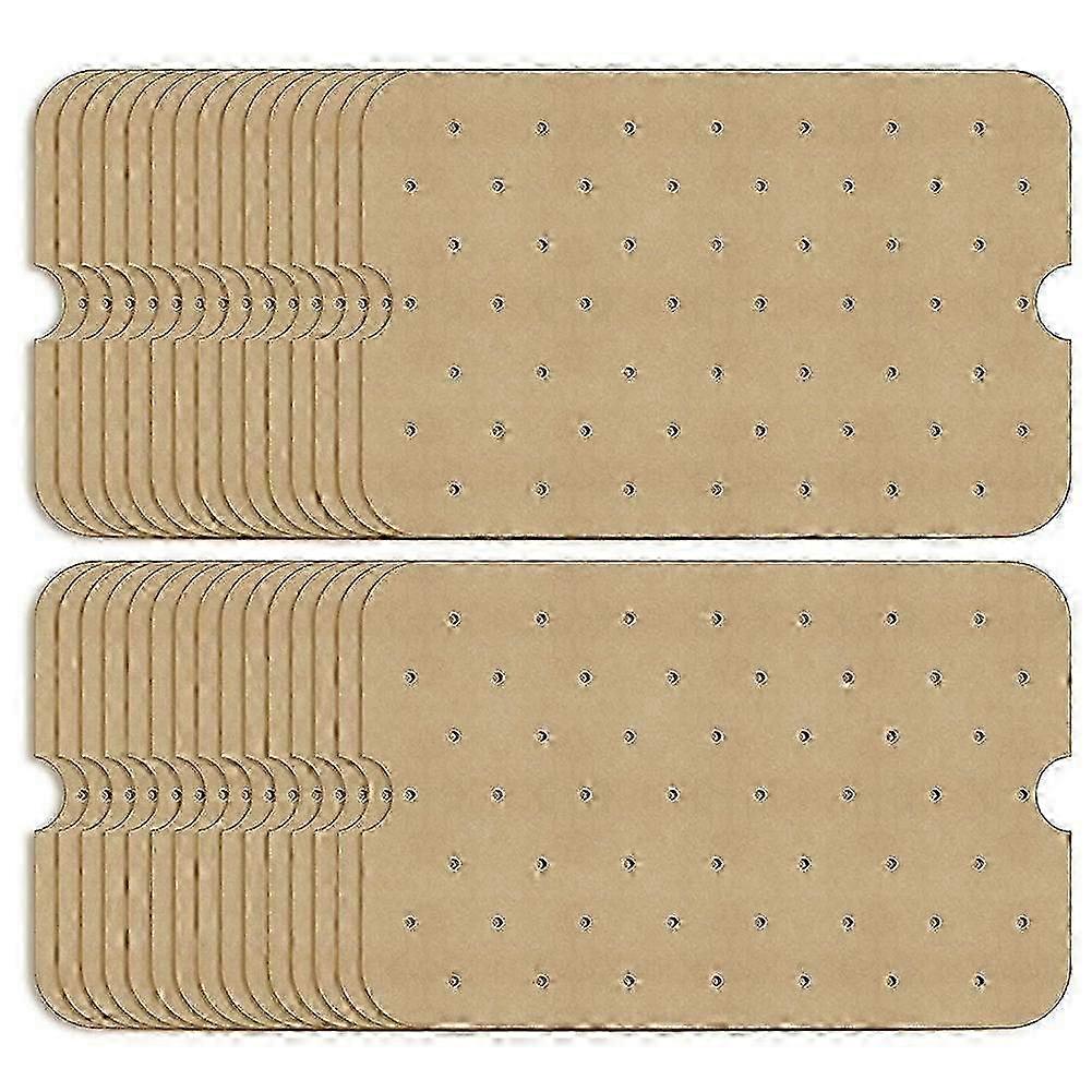100Pcs Air Fryer Paper Liners with Air Holes for Use with Certain Air Fryer Models, Perfect for Cooking and Baking