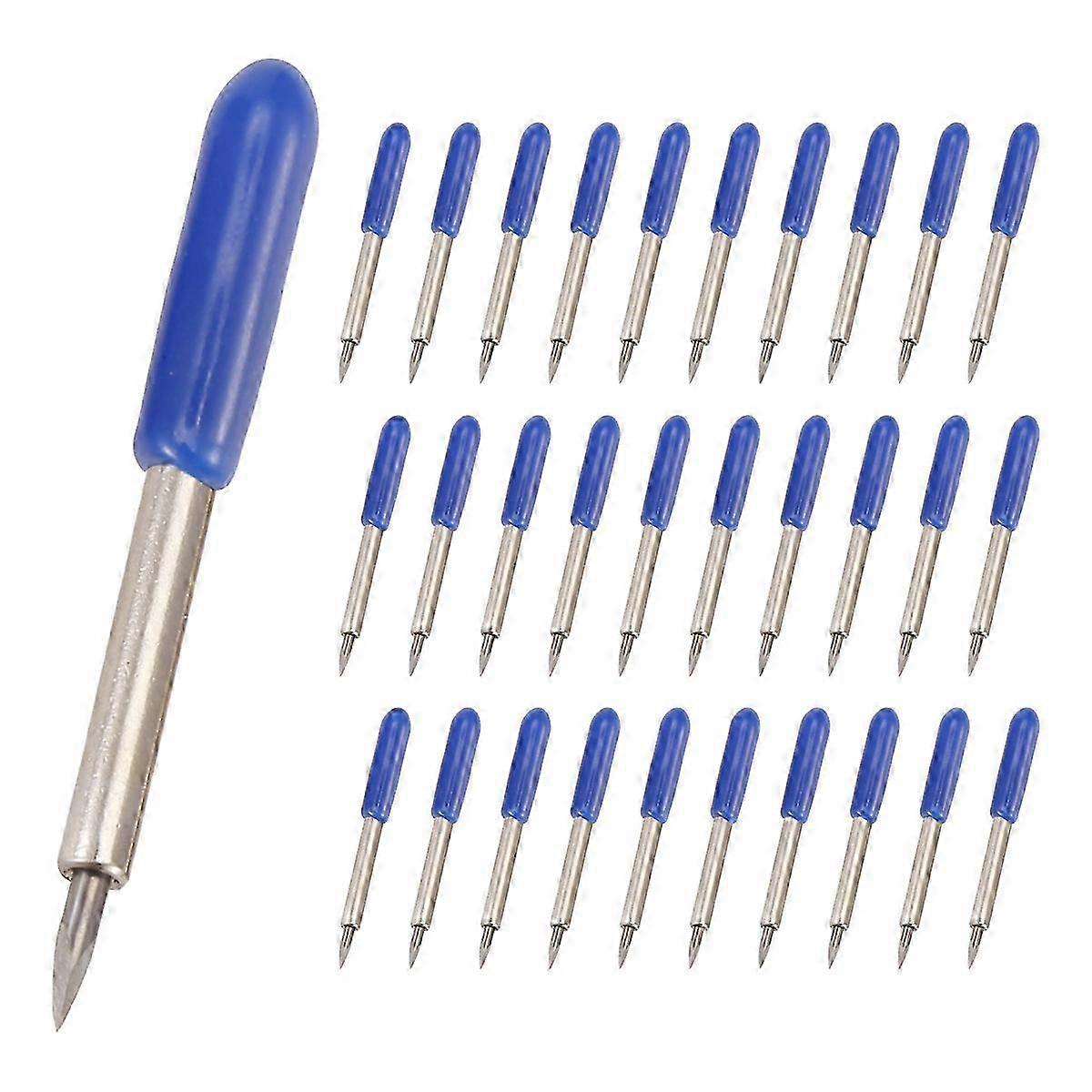 50PCS Replacement Deep Point Compatible with for CRICUT Explore Air/Air 2/Air 3/, Cut Blade Edition 0627