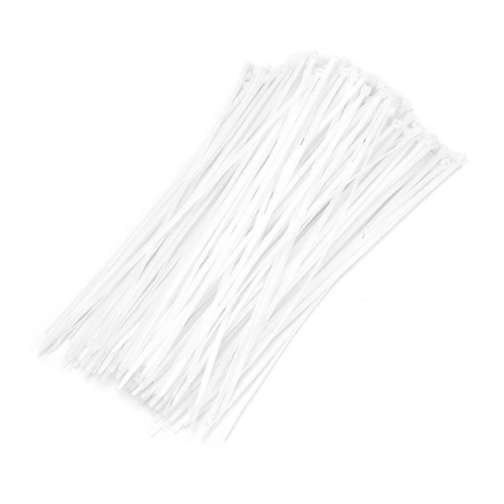 White Self-locking Nylon Cable, Wire Ties Wrap Strap Width 2.7 mm #3