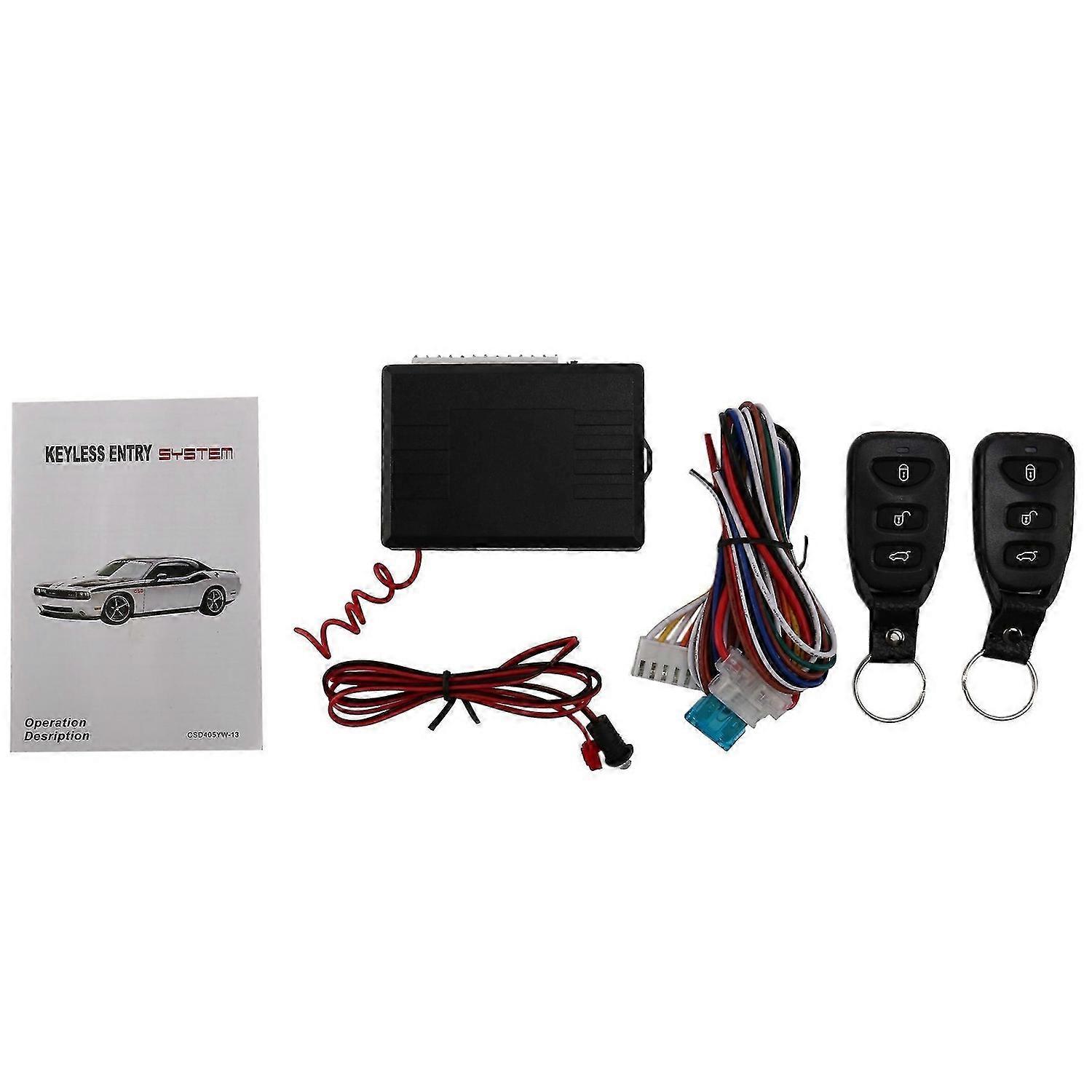 Universal Car Alarm Systems Auto Remote Central Kit Door Lock Keyless Entry System Central Locking w
