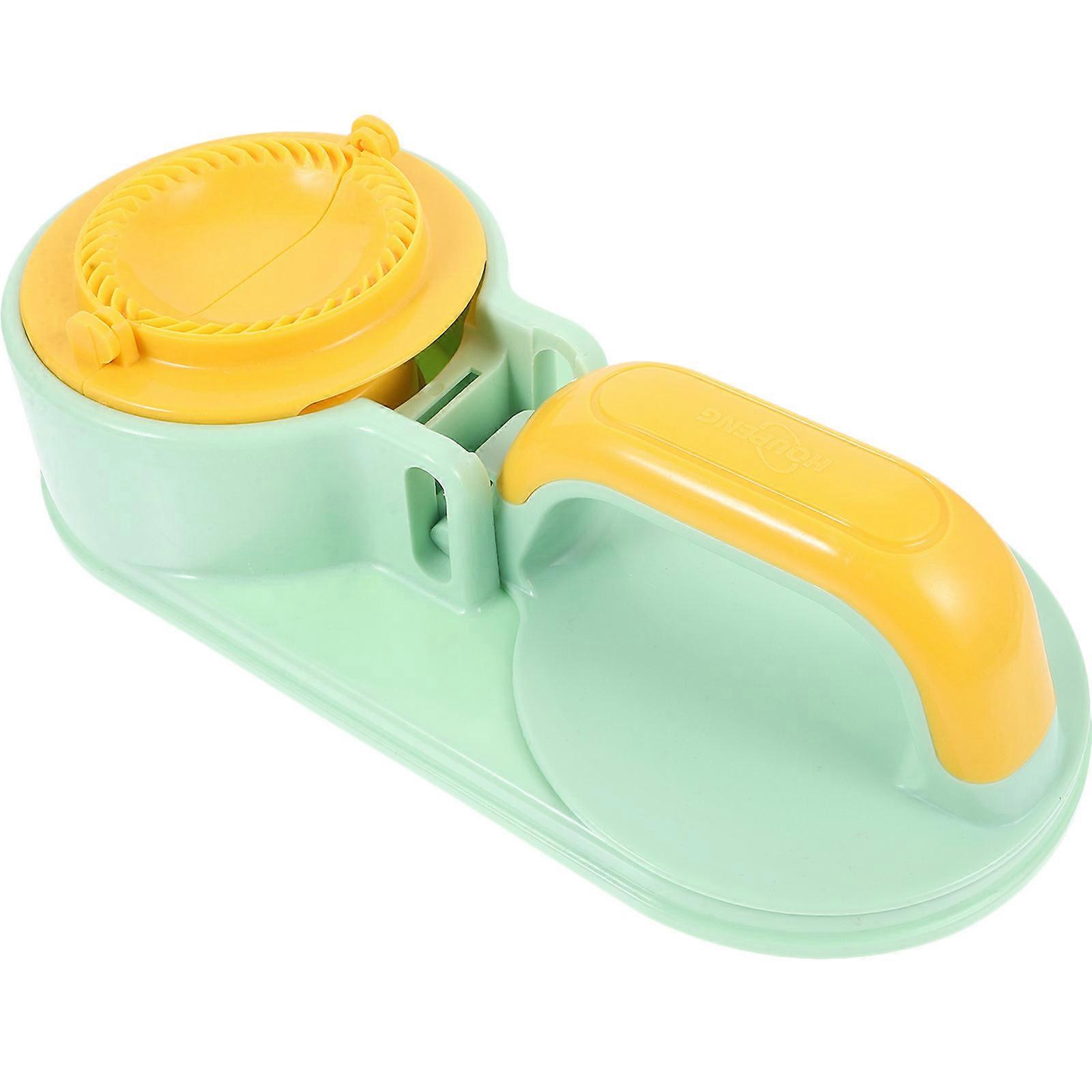 Dumpling Maker Mould Press Round Shape Plastic Kitchen Tool 1 Set