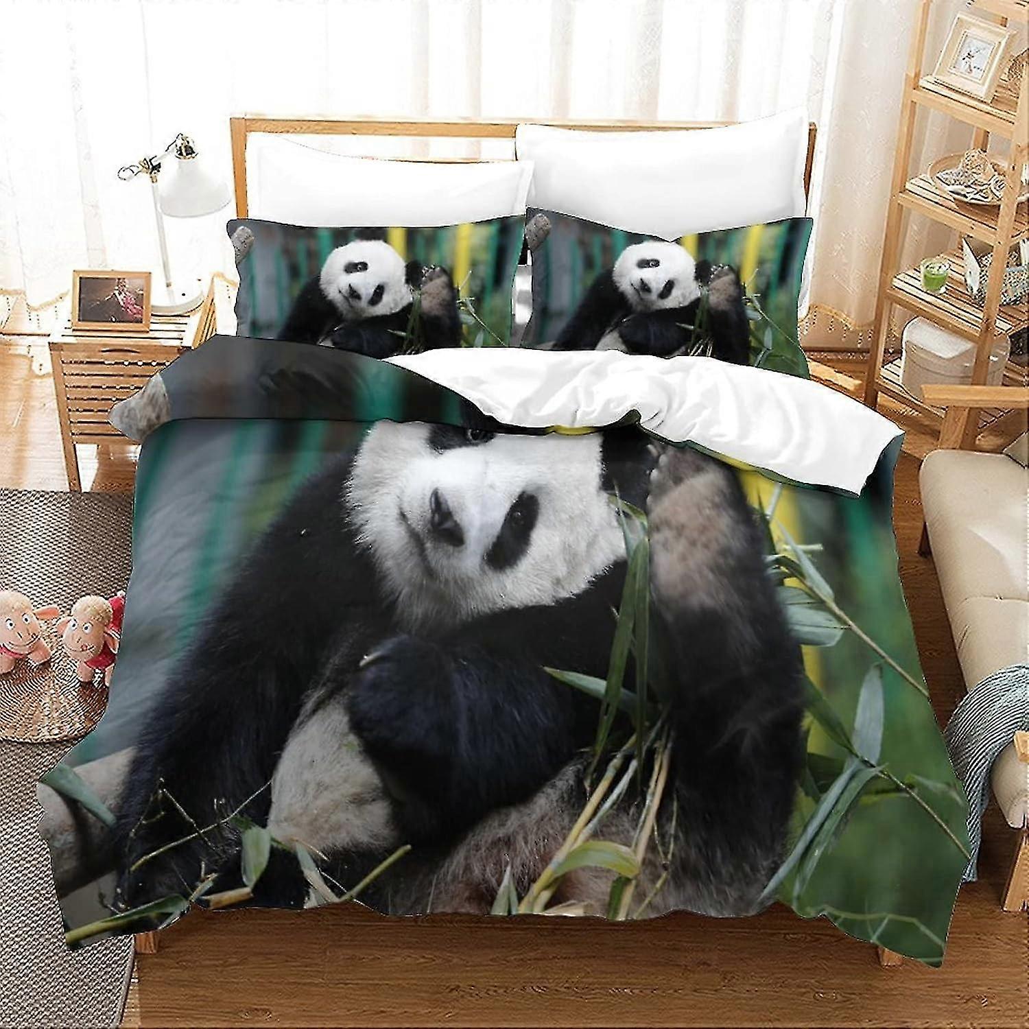 3 Piece Soft Duvet Cover Set with Pillowcase and Zipper Closure - Allergy Prevention Bedding Suitable for Everyone