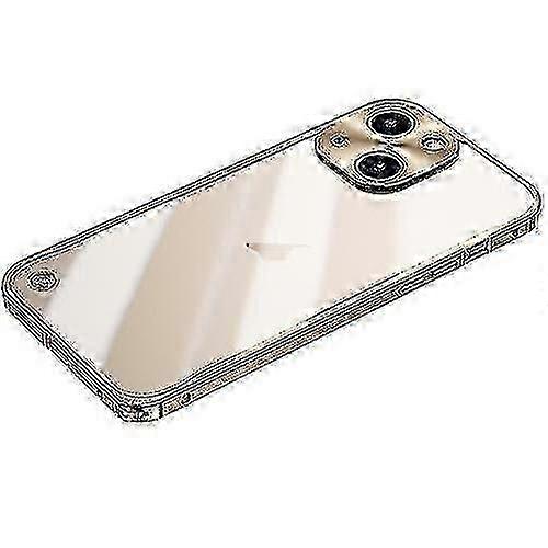 Compatible with a Certain Brand Metal Frame Frosted PC Shockproof Mobile Phone Case