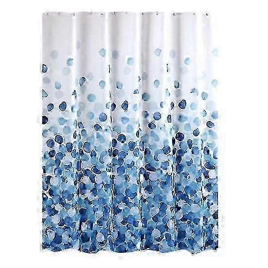 Elegant Shower Curtain with Hook Excellent Drapability Polyester Modern Large Soft Bath Curtain for Hotels