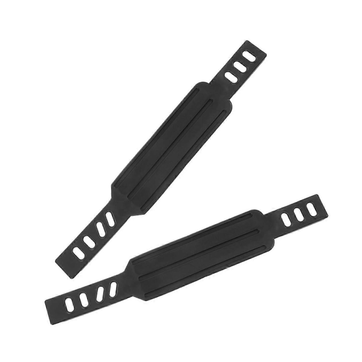 Adjustable Foot Straps for Home Trainer Pedals - Non-Slip, Custom Fit for Various Shoe Sizes and Foot Types