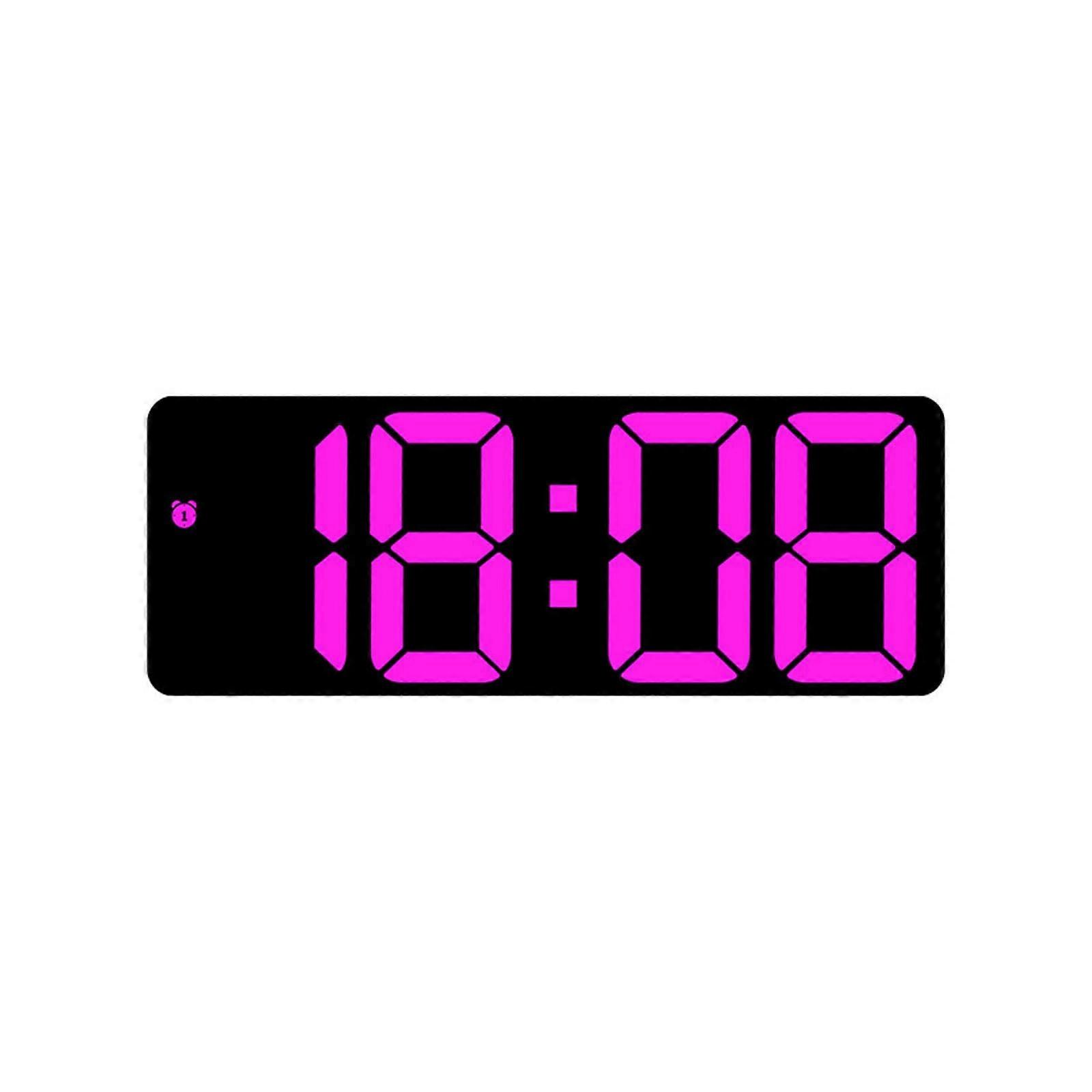 Functional Digital Alarm Clock With LED Display, Date And Temperature, Multiple Alarms, Track Time Model